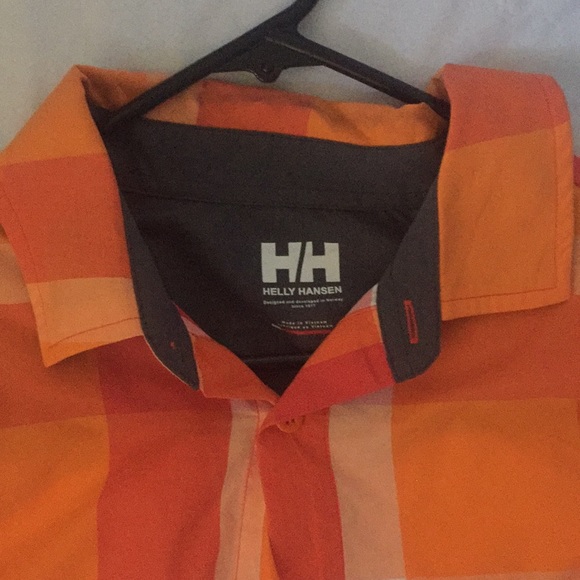 VINTAGE soft plaid Helly Hansen NWOT - Picture 2 of 4